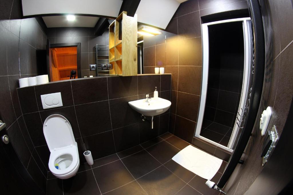 Krakonosova Dilna "Woodhaus" Aparthotel Špindlerŭv Mlýn Rom bilde