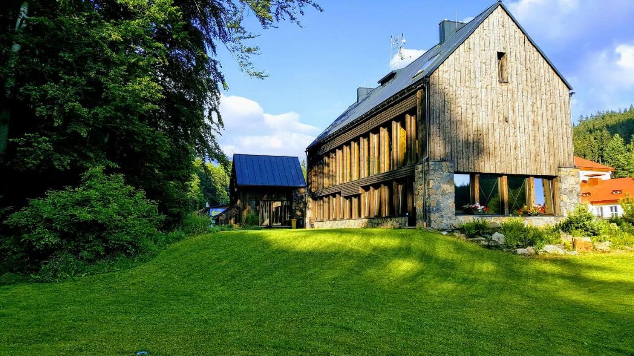 Krakonosova Dilna "Woodhaus" Aparthotel Špindlerŭv Mlýn Eksteriør bilde
