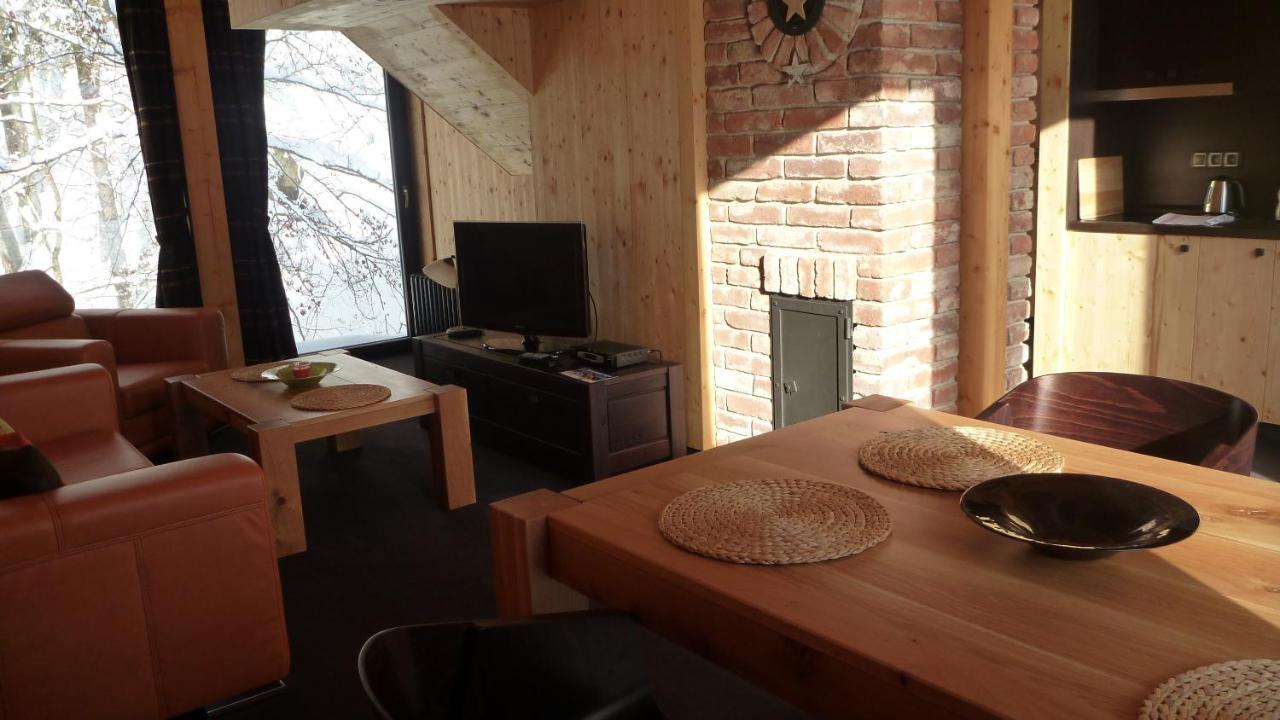 Krakonosova Dilna "Woodhaus" Aparthotel Špindlerŭv Mlýn Rom bilde